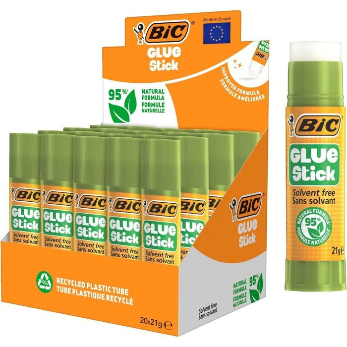 Klej ECOlustions 21g (20szt) BIC BIC etui kartonowe,
