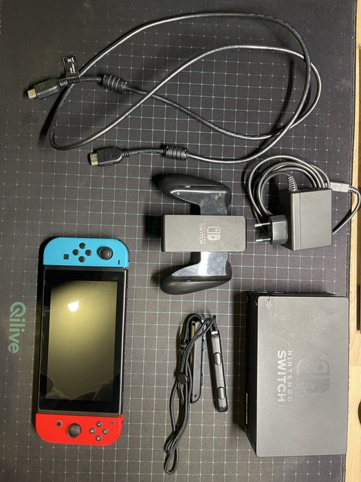 Nintendo switch com pouco uso