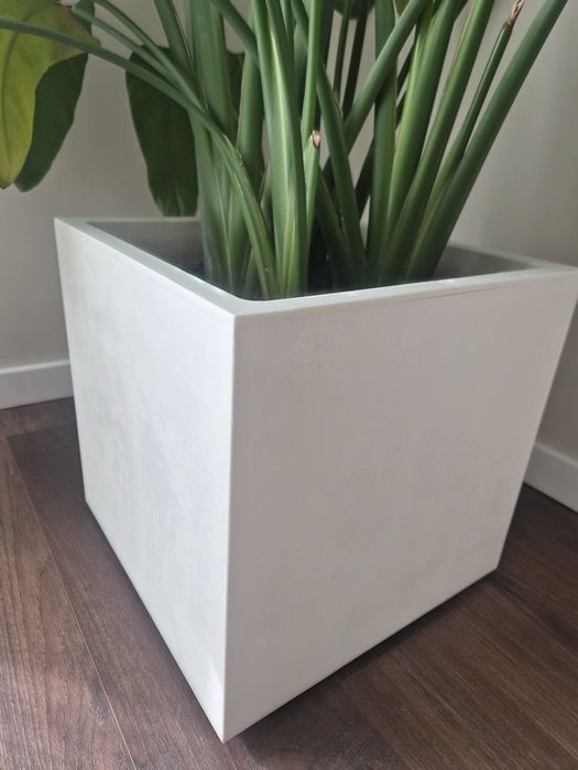 Vaso duplo branco Viplant