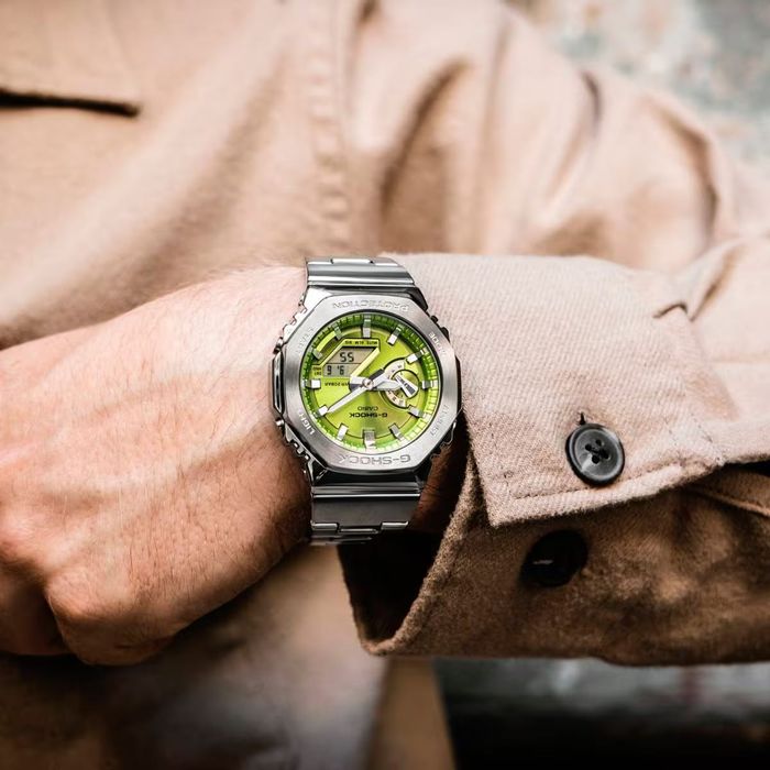 Casio G-Shock GM-2110D-3A NEW ORIGINAL | G-STEEL | Limited Edition