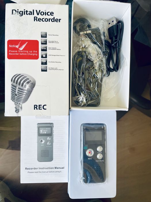 Диктофон + MP3 плеєр 8GB