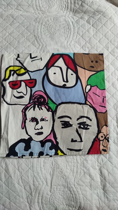 Poszewka na poduszkę twarz. Ikea