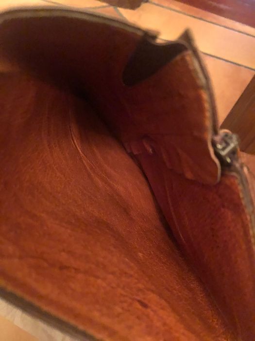 Botas de cano alto de pele genuína