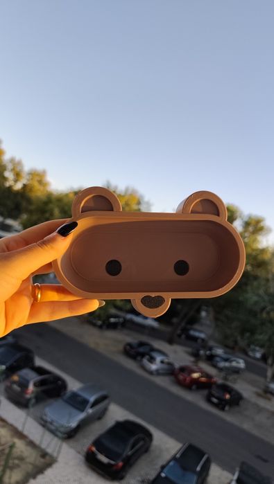 Porta Óculos Ursinho | Impressão 3D