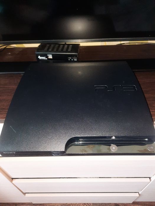 Ігрова консоль приставка Sony PlayStation slim 3 джостіки 3шт