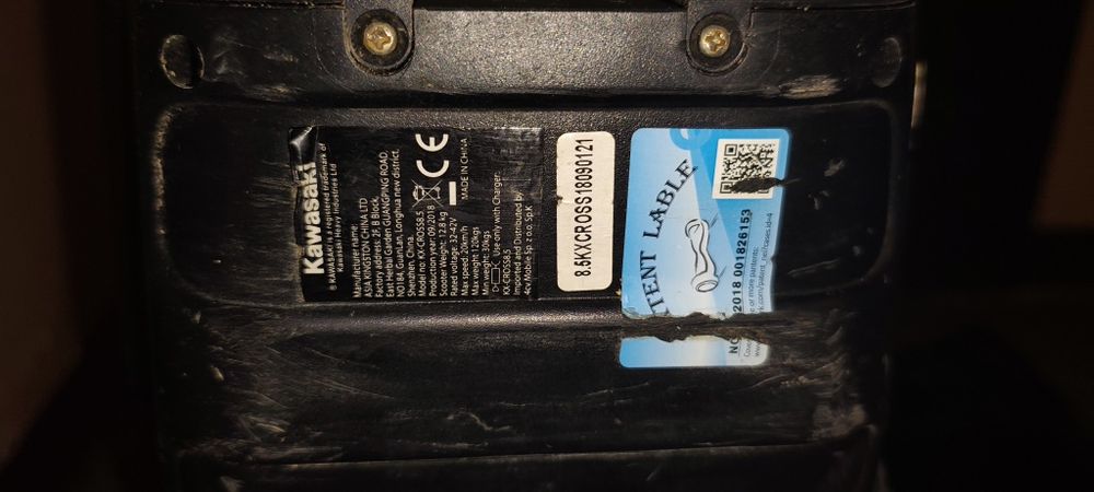 Hoverboard terenowy Kawasaki KX-Cross 8,5