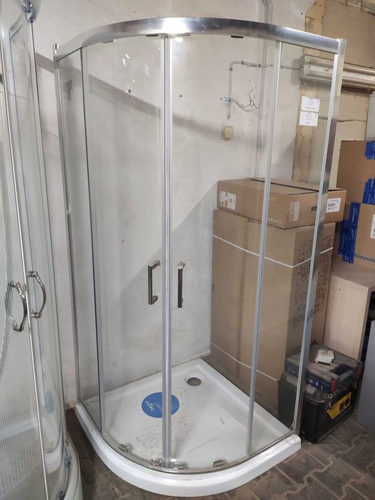 besco modern kabina prysznicowa z brodzikiem 90 x 90 x 185 cm NOWA