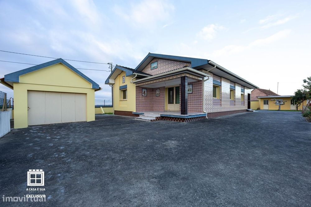 Moradia T3 térrea e isolada com vista Ria, Pardilhó - Exclusivo
