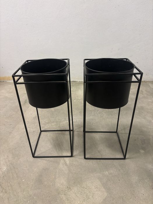 Vasos Metal Pretos