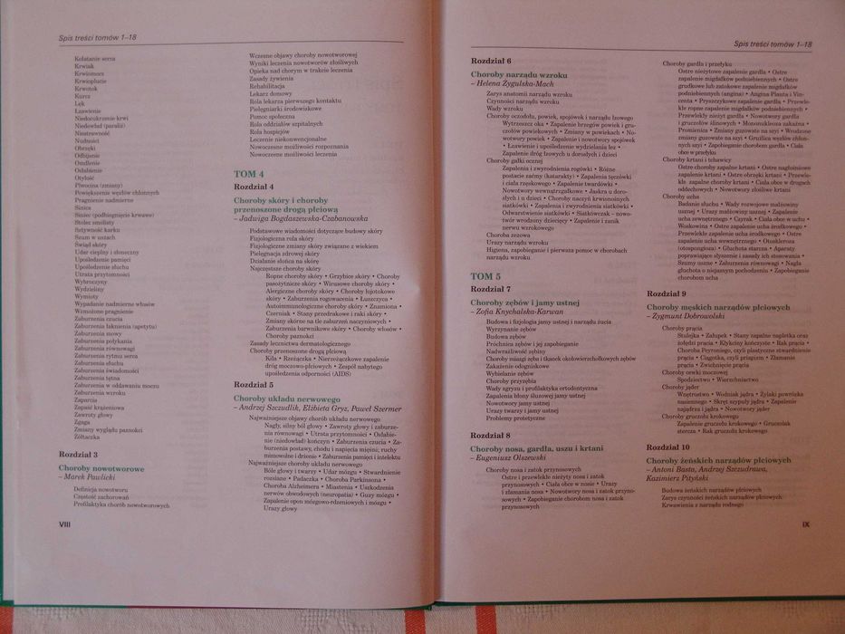 Encyklopedia Zdrowia Rodziny - 18 tomów