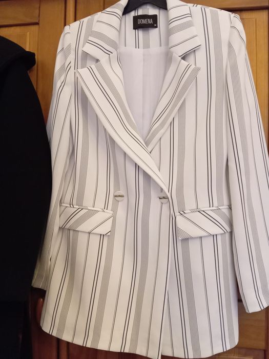 Blazer branco viscose 36