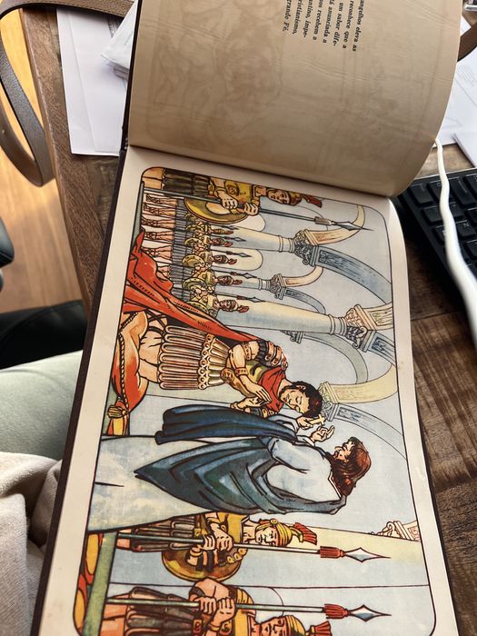 História Portugal- pela imagem livro raro