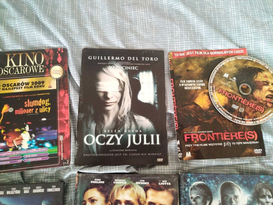 Zestaw filmów dvd