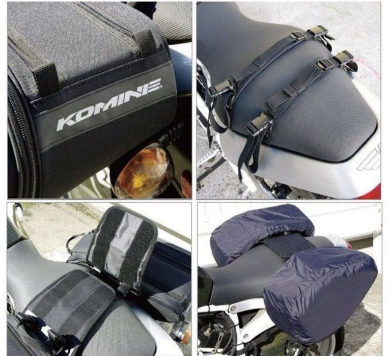 мото сумки кофри бічні під шолом Коміне