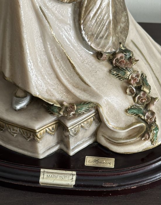 Estatueta Vintage Marfinite 45 cm Altura