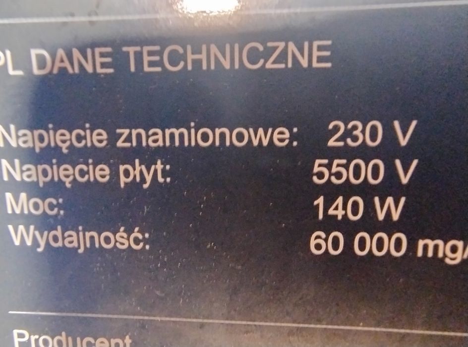Wynajem ozonator powietrza, wypożyczalnia ozonator
