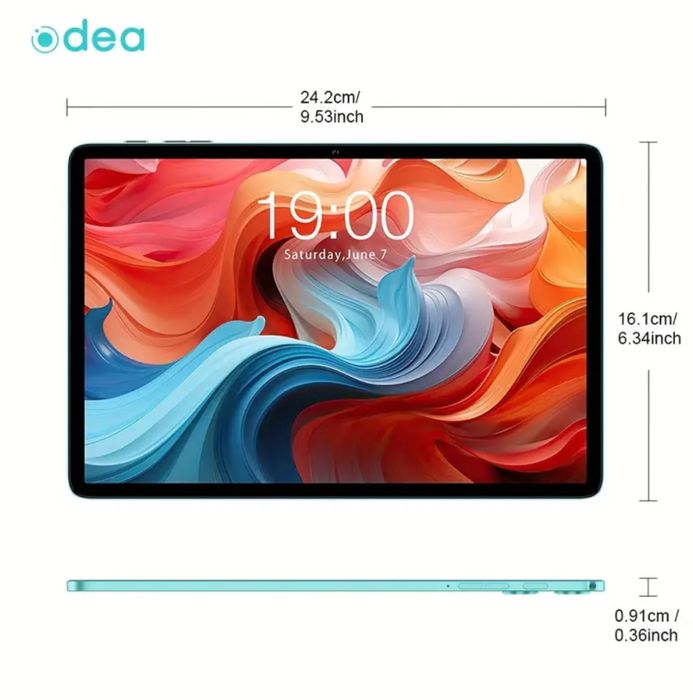 ODEA A10 Планшет для всього 10ʼʼ 12/128 android 15 6000mAh топовий