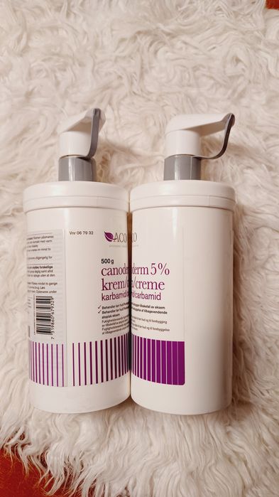 3x Canoderm karbamid 5% nowy 3x500g