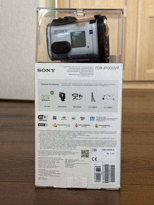 Sony Action Cam FDR X1000VR 4K + kompletny zestaw Live View Remote