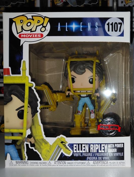 Funko Pop Movies Aliens Ellen Ripley with Power Loader Special Edition 1107