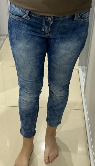 Cienkie jeansy dżinsy Tally Weijl 42 zł niski stan 7/8