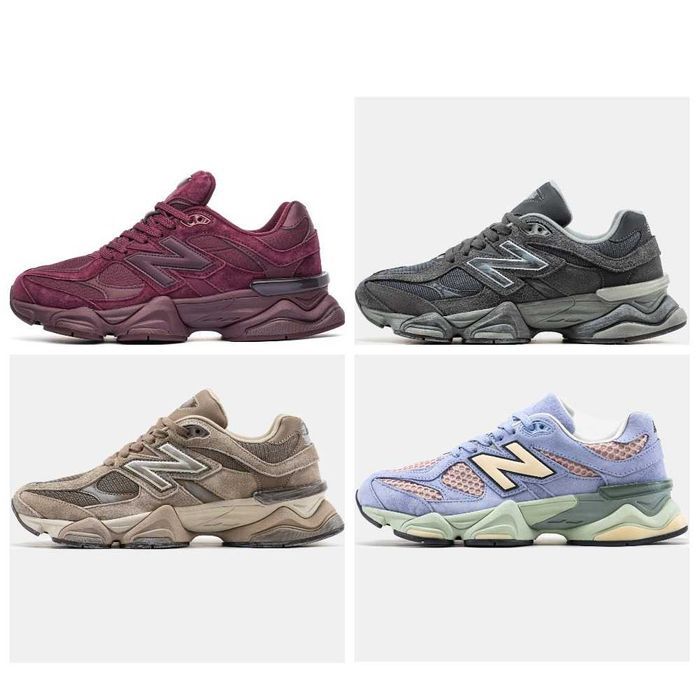 Мужские / женские замшевые кроссовки New Balance 9060 Bugrundy чоловічі / жіночі замшеві кросівки нью беланс 9060 NB нб