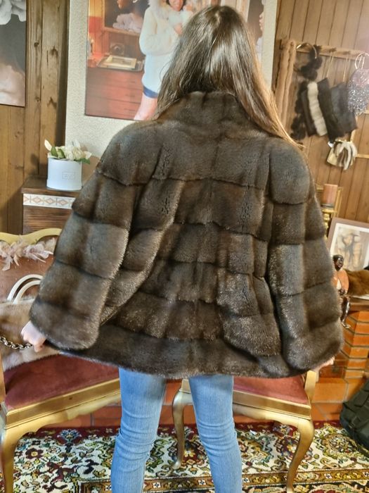 Casaco em pêlo natural de vison