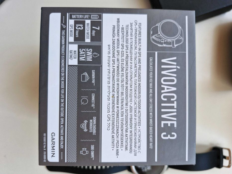 Zegarek smartwatch Garmin Vivoactive 3