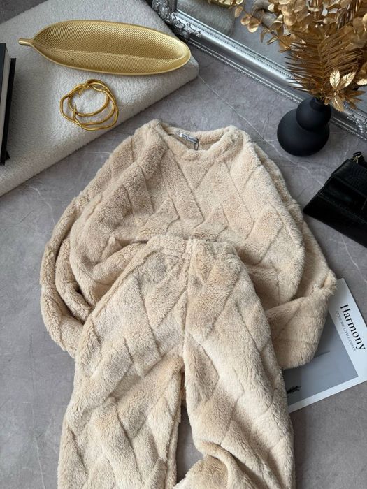 Тепла махрова піжама, домашній костюм, теплая пижама, костюм с махры