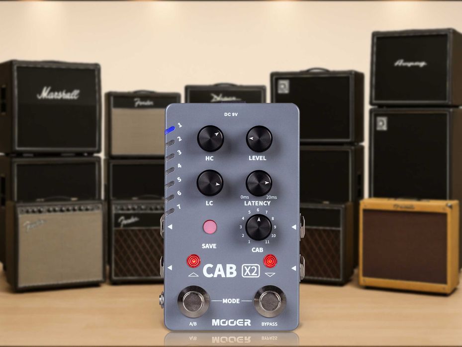 Mooer CAB X2 stereo symulator IR kolumn głośnikowych