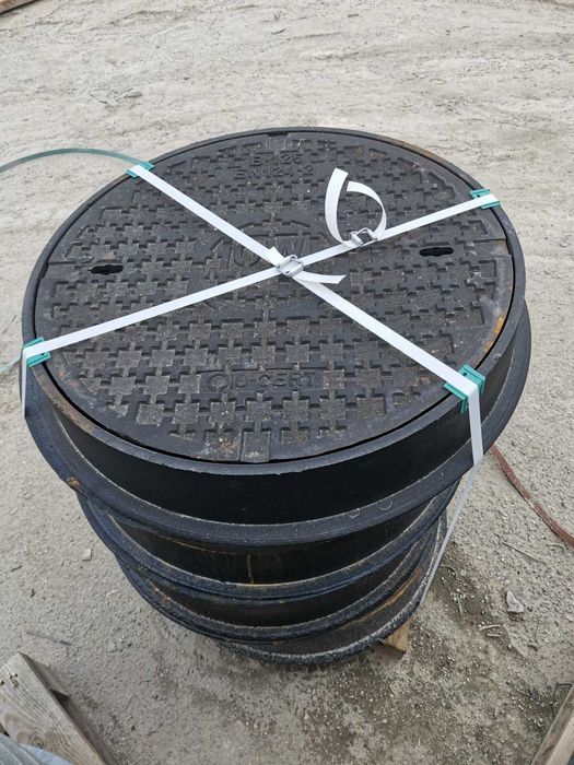 właz kompozytowy do studni fi 600 pokrywa szamba dekiel