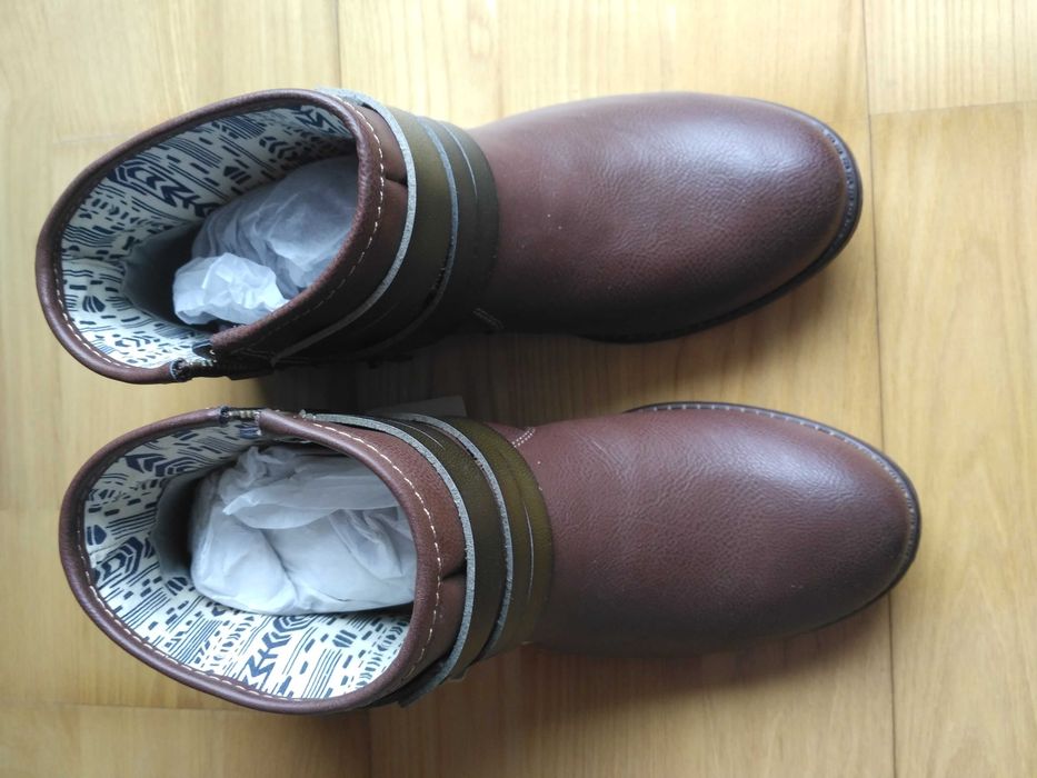 Nowe botki damskie 38 buty obuwie na wiosnę jesień