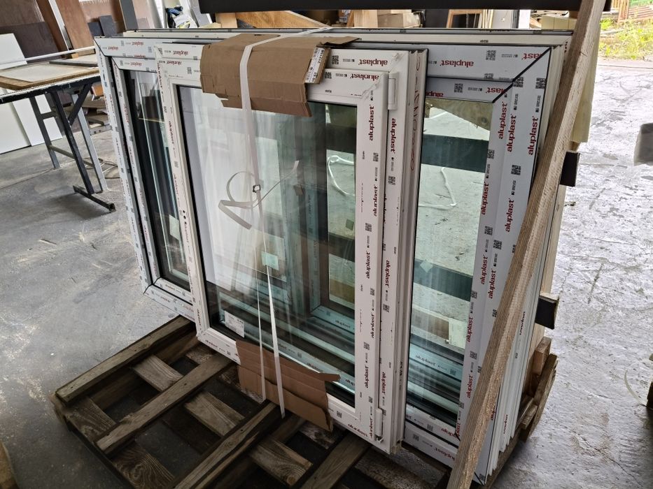 Okno firmy aluplast 7000 3 szybowy