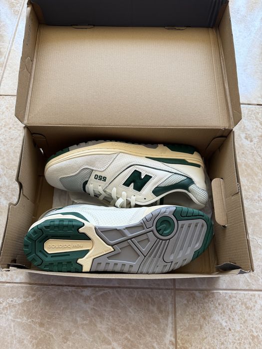 New Balance 550 Біло-Зелені
