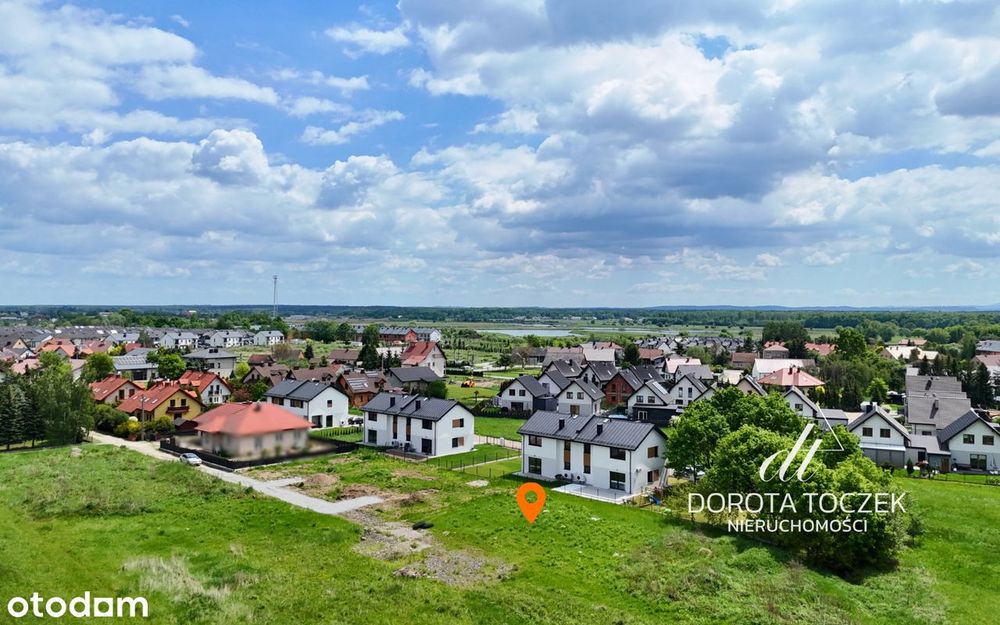 Działka budowlano-rolna | Niepołomice ul. Słoneczna | 1252 m²