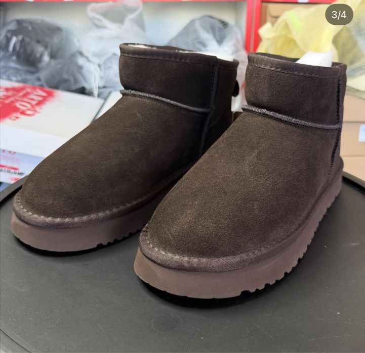 Натуральні шоколадні угги