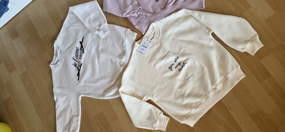 Продам світшоти толстовки  Zara 9-10 років нові і  в ідеальному стані