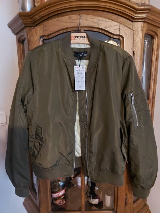 Kurtka bomberka khaki damska