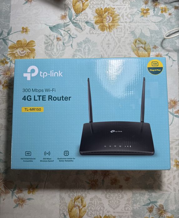 Router TP-Link TL-MR 150 GSM 4G LTE 300Mbps