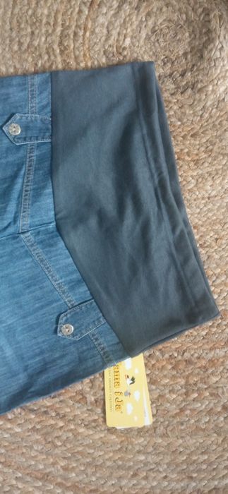 Nowe shorty cienkie jeansy ciążowe mama i ja.. ś