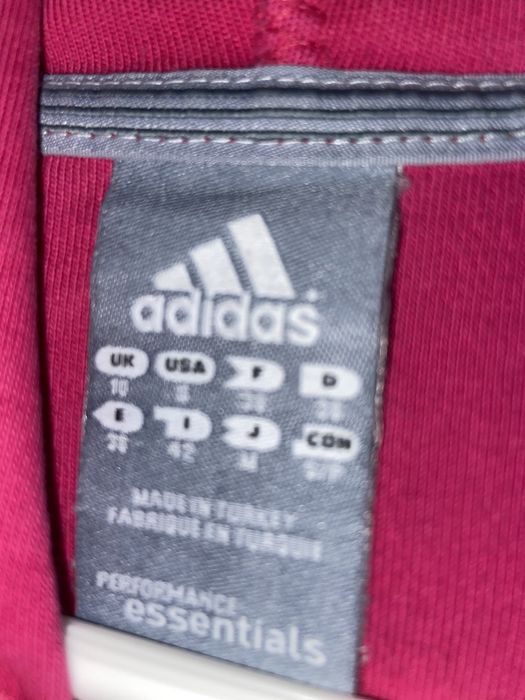 rozowa bluza adidas
