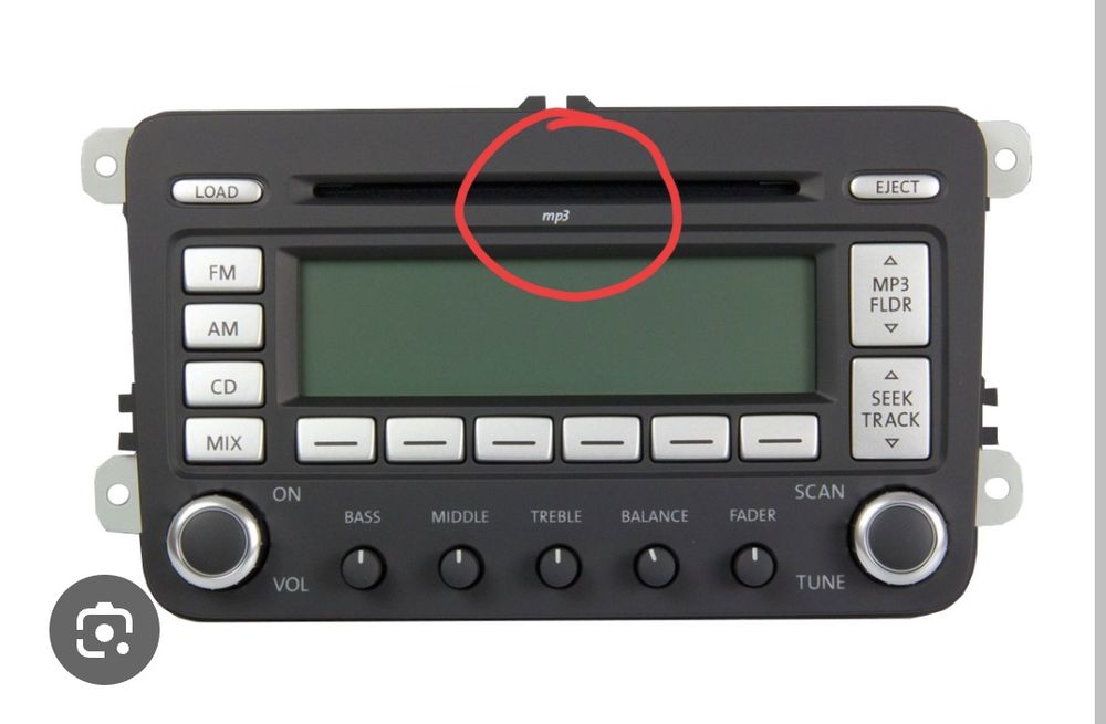 Bluetooth 5.0 RCD-300 MP3, Premium 7 Golf 5 touran Passat B6, CC, Seat
