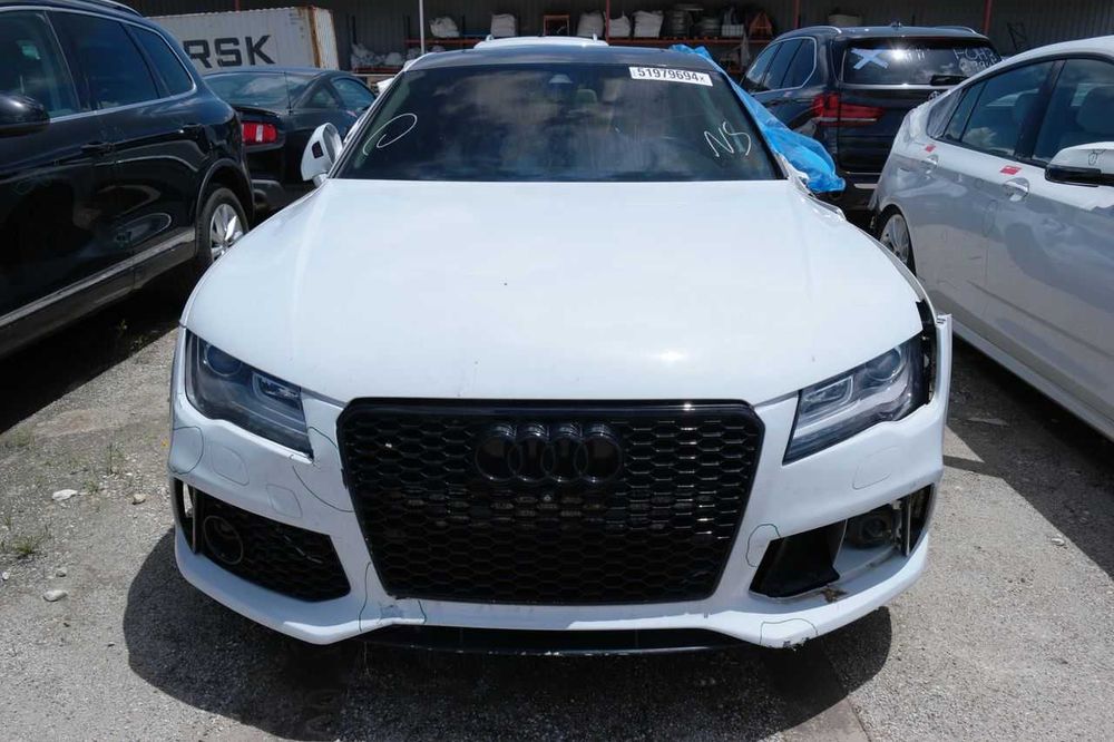 Бампер Audi A7 (4G8) разборка бу запчасти шрот Ауди А7 США