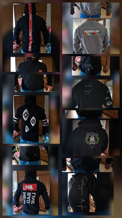 Newbadline Ganja Mafia XL ubrania męskie  bluzy spodnie