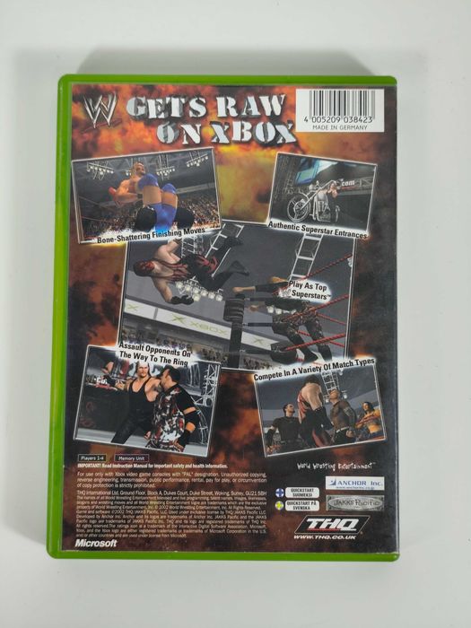 WWE RAW - Xbox Classic