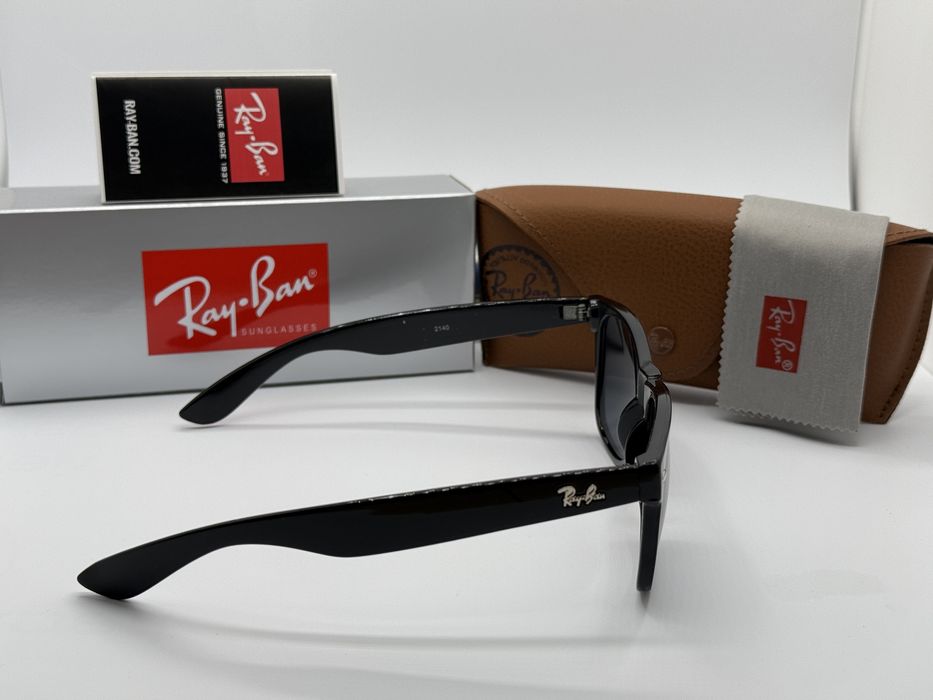 Солнцезащитные очки Ray Ban Wayfarer 2140 Glossy Black|Black