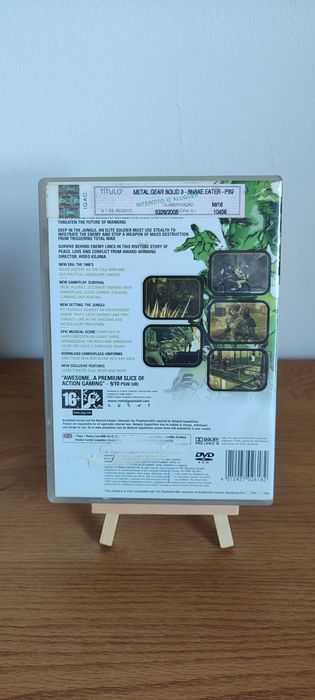 Jogo Metal Gear Solid 3 - PS2