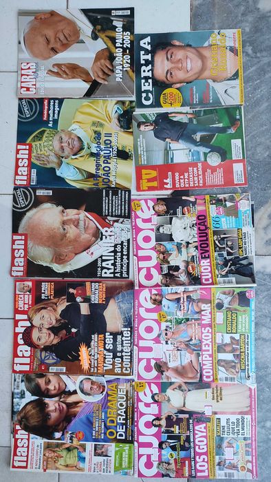 38 Revistas VIP, Caras e Outras