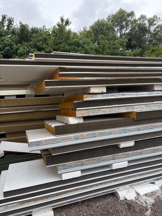 Сендвіч Панелі Від Виробника Нові Другого Сорту PUR PIR