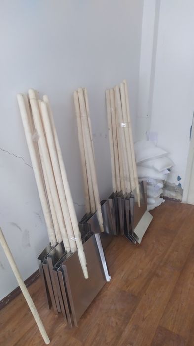 Лопати дюраль для снігу з держаком